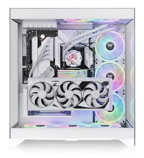 Корпус Thermaltake CTE E550 TG CA-1Z8-00M6WN-00 Snow