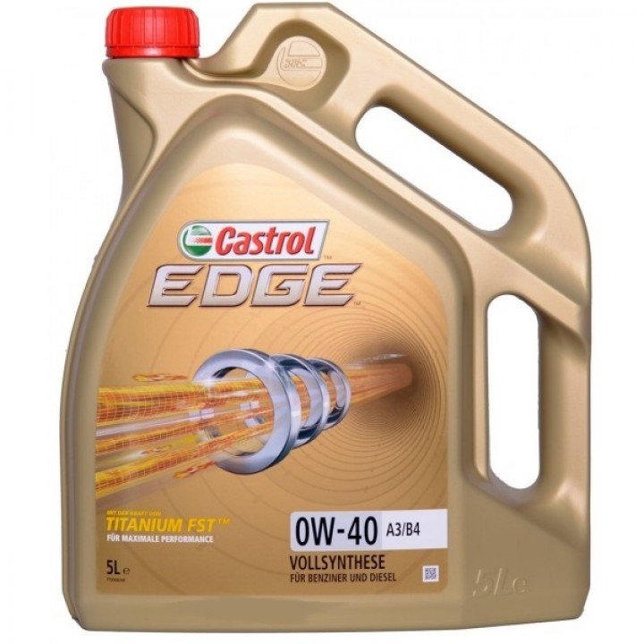 Моторное масло Castrol EDGE 0W40 SM/CF 4L