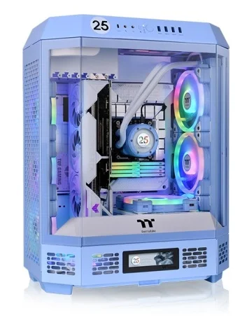Корпус Thermaltake The Tower 600 CA-1Z1-00MFWN-00 Hydrangea Blue