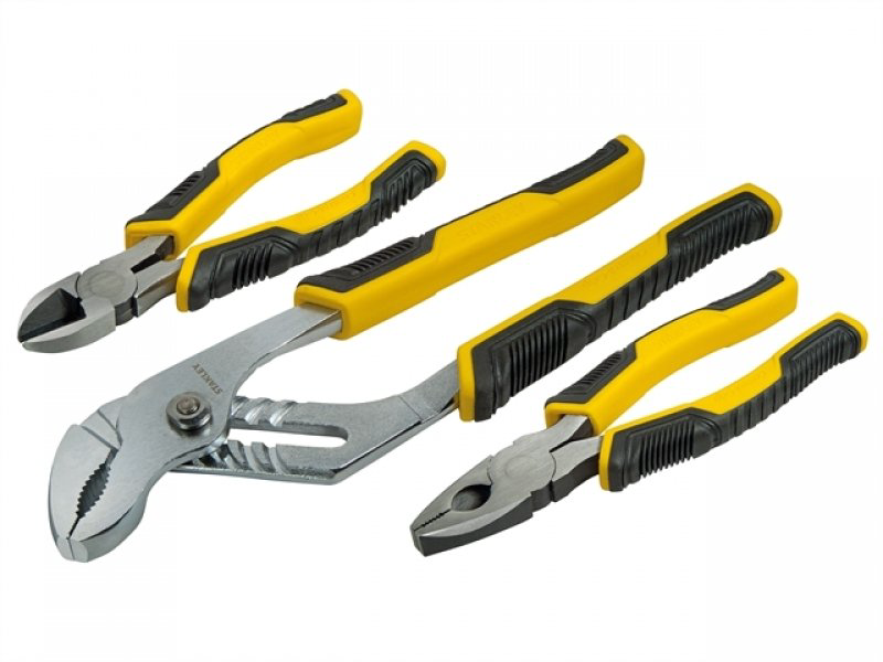 Набор из плоскогубцев и кусачек Control-Grip Stanley STHT0-74471 3 предмета купить,NaN