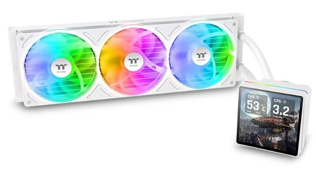 Кулер Thermaltake TH360 V3 Ultra ARGB Sync Snow Edition купить,NaN