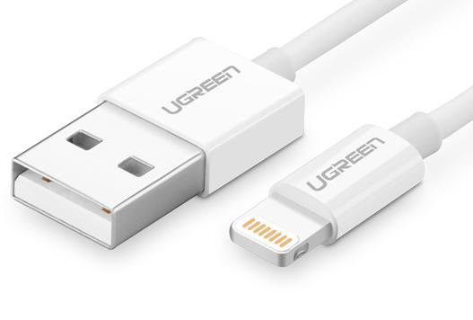 Кабель Ugreen Lightning US155 белый купить,NaN