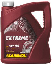 Моторное масло MANNOL Extreme 5W40 SN/CF 4L купить,NaN