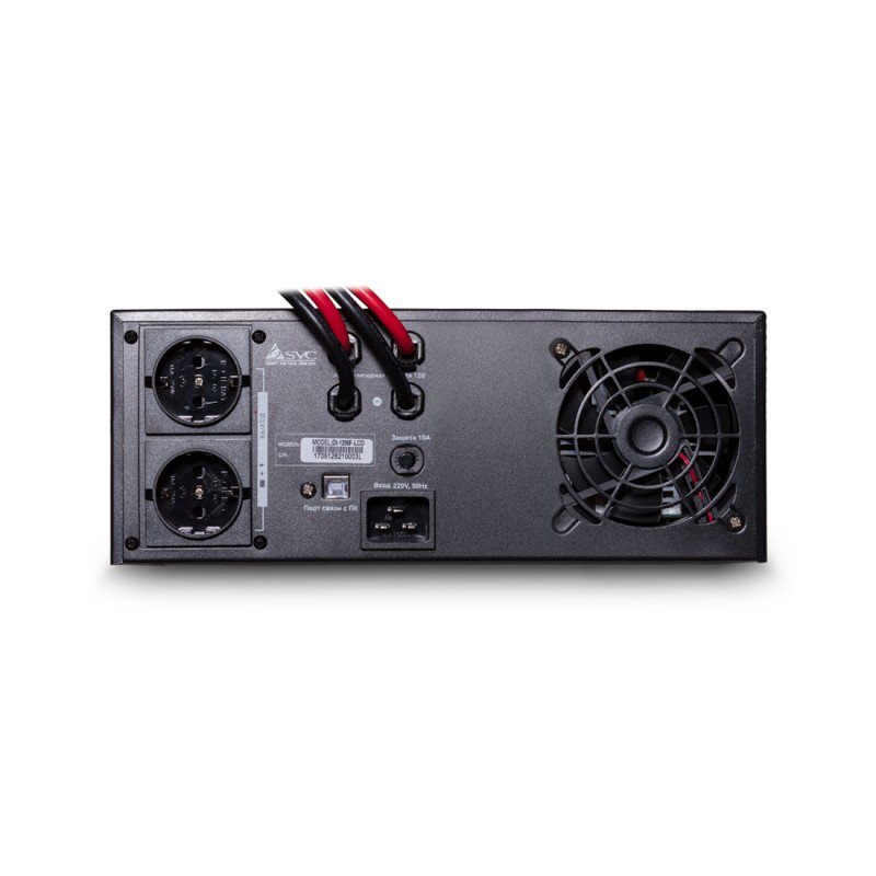 Инвертор SVC DI-1200-F-LCD  черный 