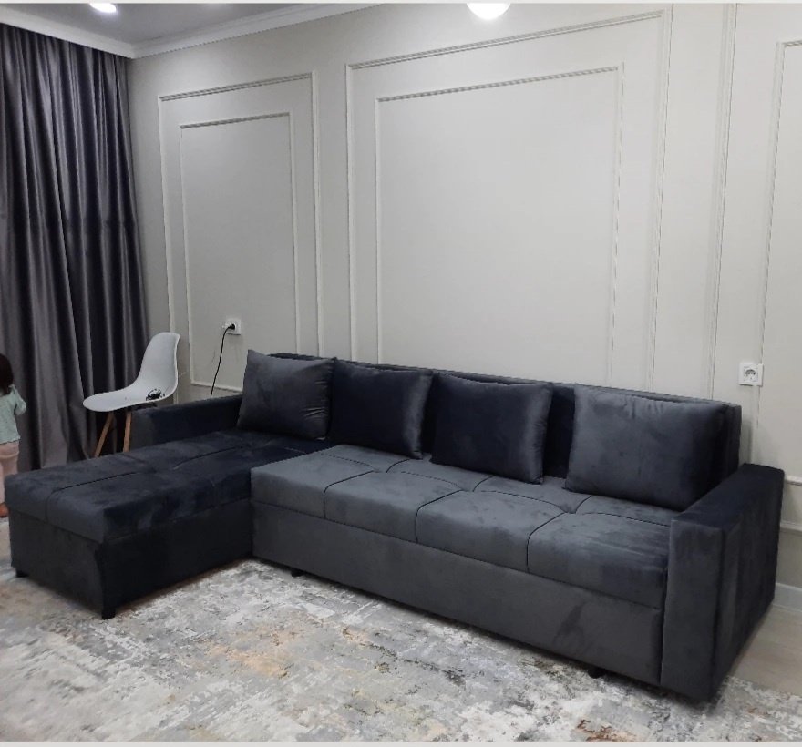 Диван Mebel.qazaqstan Сomfort 77 серый купить,331700