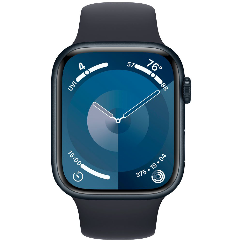 Смарт-часы Apple Watch Series 9 GPS 45mm MR993 Midnight Aluminum Case with Midnight Sport Band - S/M купить,NaN