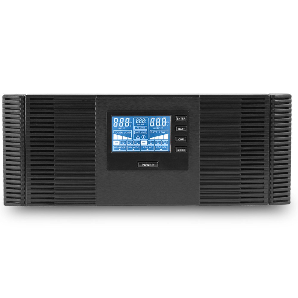 Инвертор SVC DI-600-F-LCD черный 