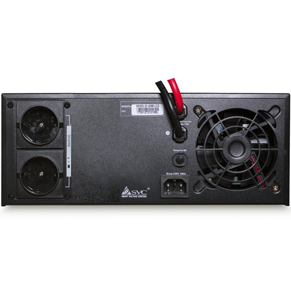 Инвертор SVC DI-600-F-LCD черный  купить,0