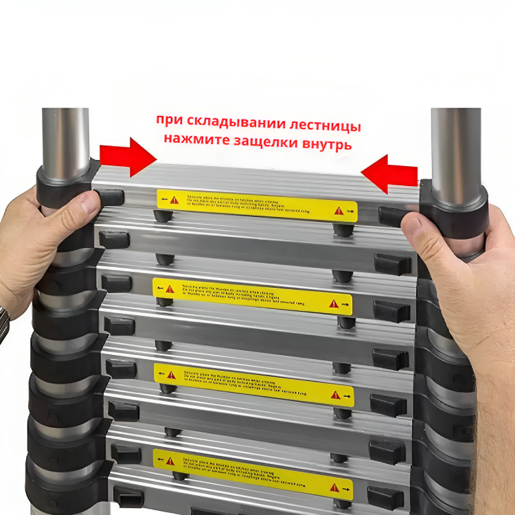 Лестница телескопическая Profset DLT212B 3.8 м 13 ступеней