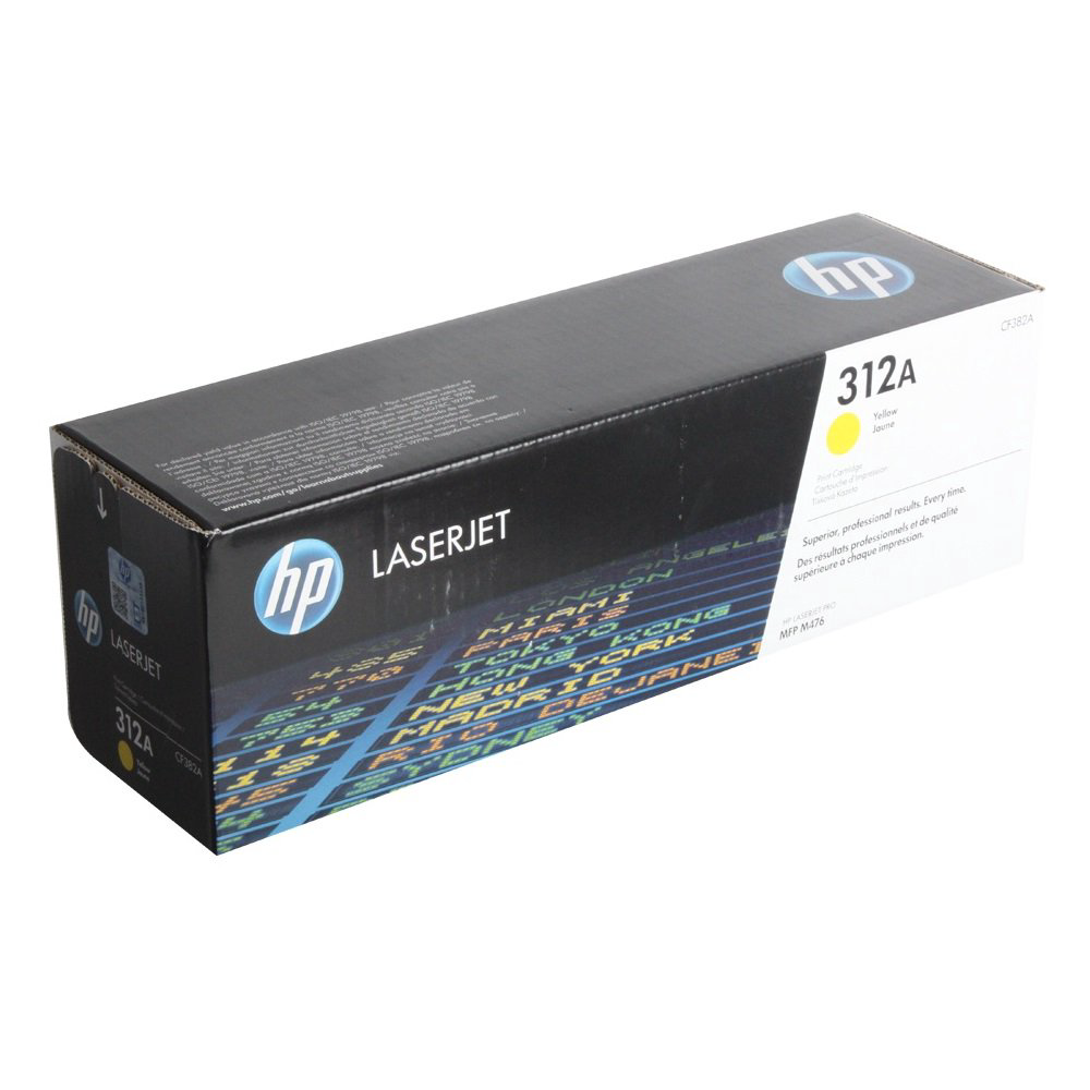Картридж HP CF382A желтый купить,NaN