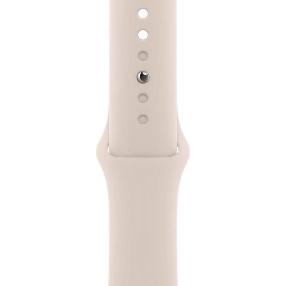 Смарт-часы Apple Watch Series 9 GPS 41mm MR8U3 Starlight Aluminum Case with Starlight Sport Band - M/L купить,0