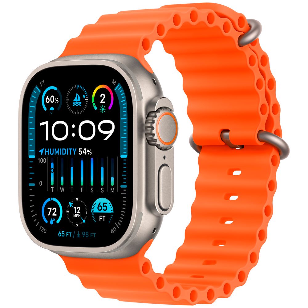 Смарт-часы Apple Watch Ultra 2 GPS + Cellular 49mm MREH3 Orange Ocean Band