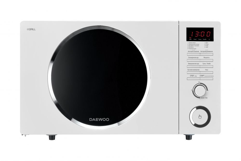 Микроволновая печь Daewoo KQG 81HRW белая купить,NaN