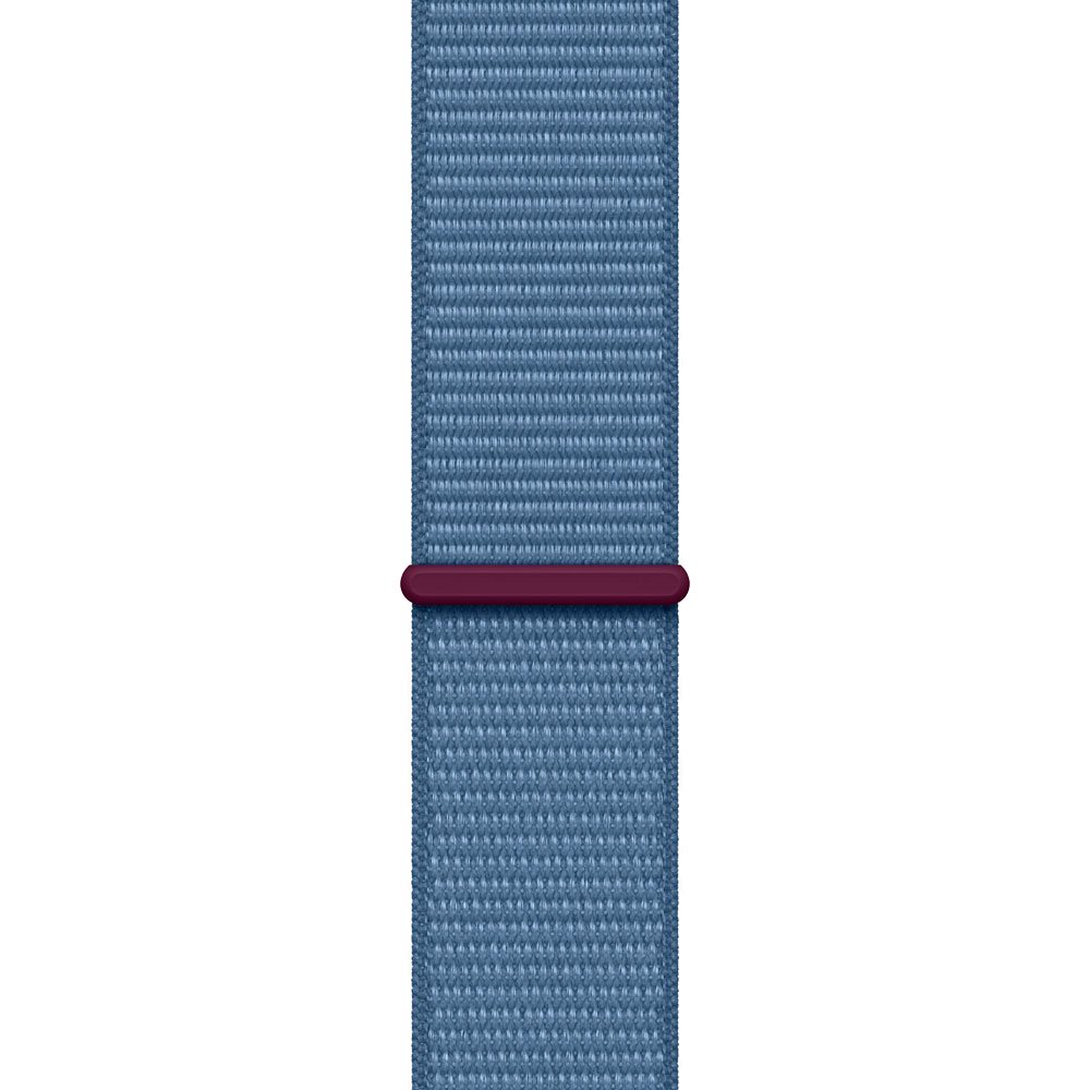 Смарт-часы Apple Watch Series 9 GPS 45mm MR9F3 Silver Aluminum Case with Winter Blue Sport Loop