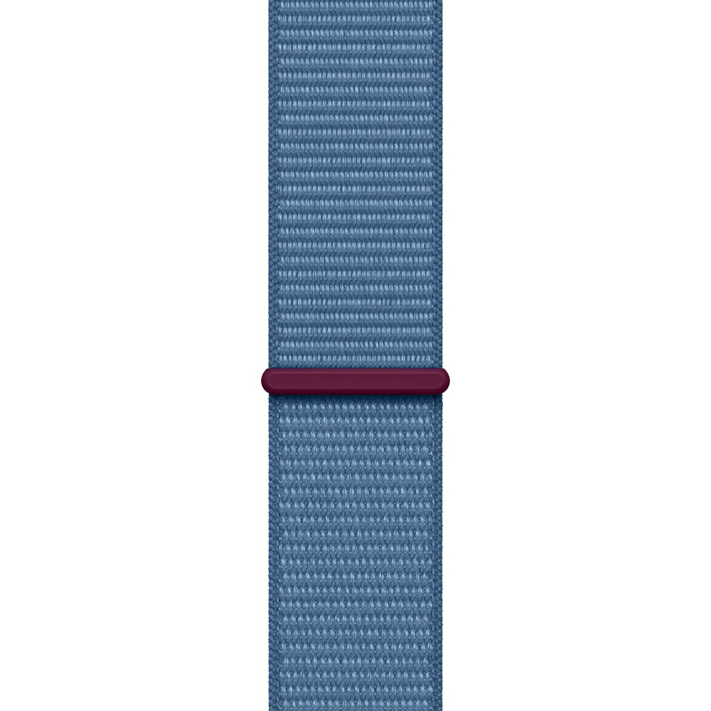 Смарт-часы Apple Watch Series 9 GPS 45mm MR9F3 Silver Aluminum Case with Winter Blue Sport Loop купить,NaN