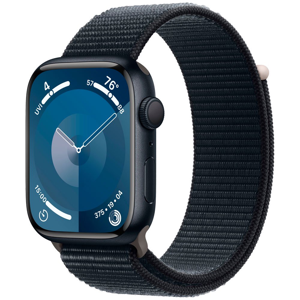Смарт-часы Apple Watch Series 9 GPS 45mm MR9C3 Midnight Aluminum Case with Midnight Sport Loop