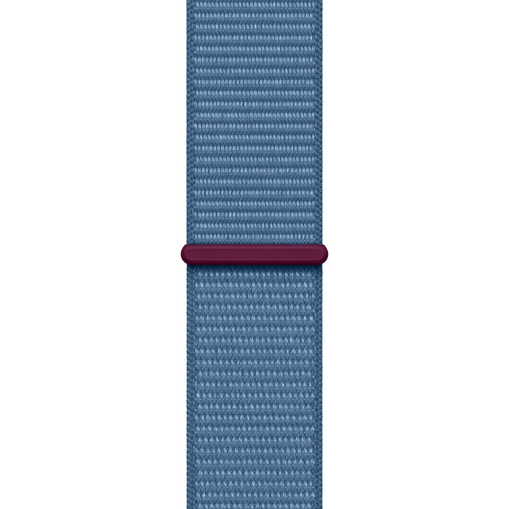 Смарт-часы Apple Watch Series 9 GPS 41mm MR923 Silver Aluminum Case with Winter Blue Sport Loop