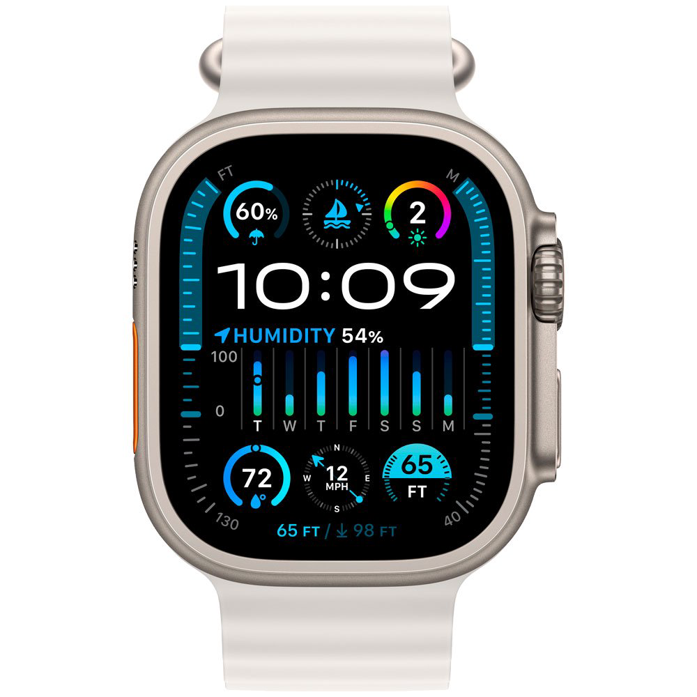Смарт-часы Apple Watch Ultra 2 GPS + Cellular 49mm MREJ3 White Ocean Band купить,428990