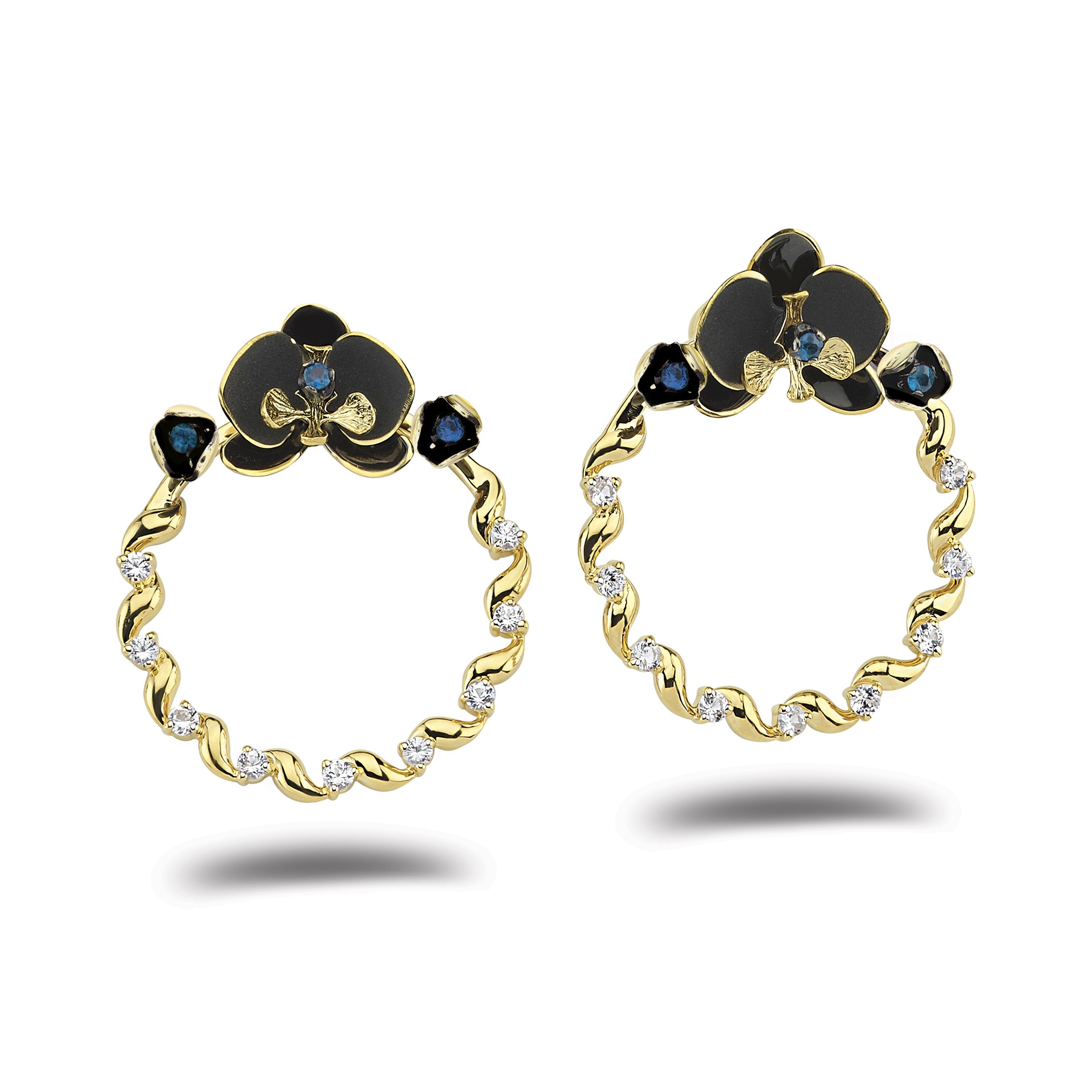 Серьги Roberto Bravo E01191930 8,24гр 0,52ct 0,18ct. купить,NaN