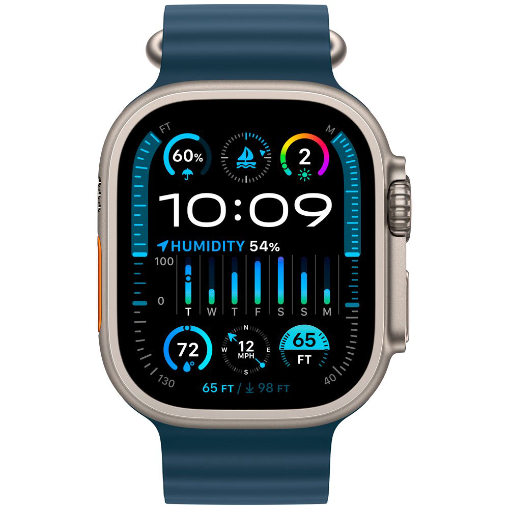 Смарт-часы Apple Watch Ultra 2 GPS + Cellular 49mm MREG3 Blue Ocean Band купить,428990