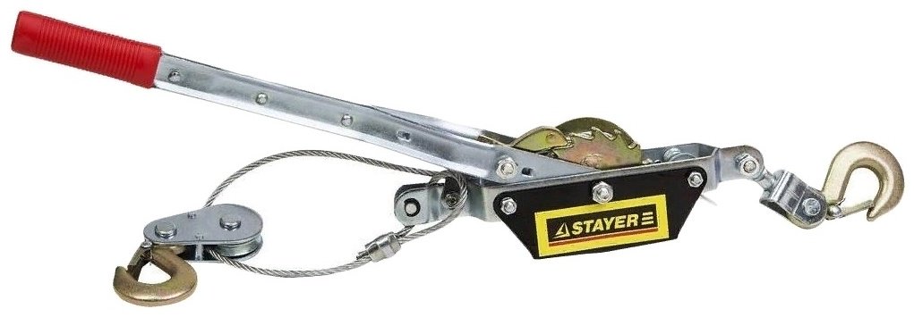 Лебедка ручная STAYER MAXpull 4310-2 3 м