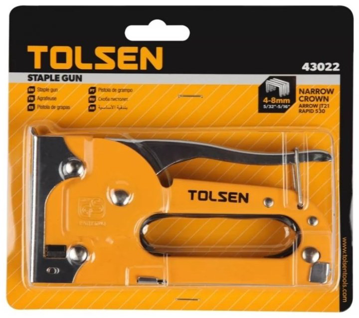 Скобозабиватель TOLSEN механический 43022 купить,NaN
