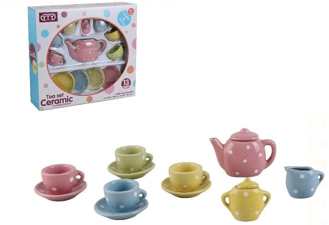 Игровой набор YTY Toys Посуда Горошек 13шт купить,NaN
