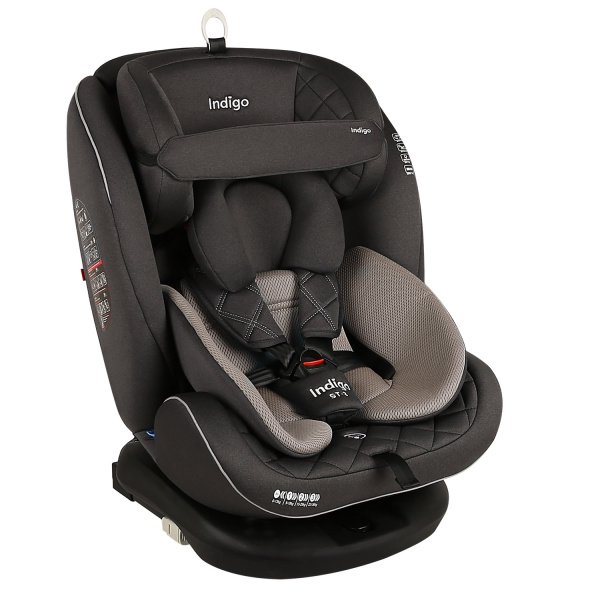 Автокресло Indigo Aero Isofix ST-3 Grey/Beige купить,NaN