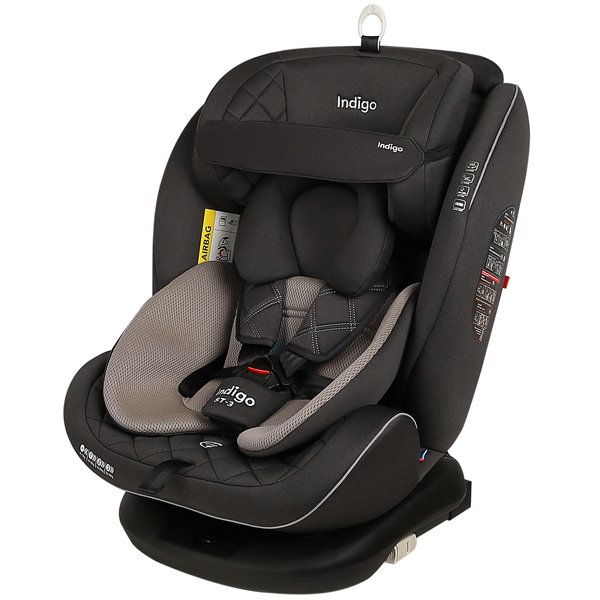 Автокресло Indigo Aero Isofix ST-3 Grey/Beige купить,NaN