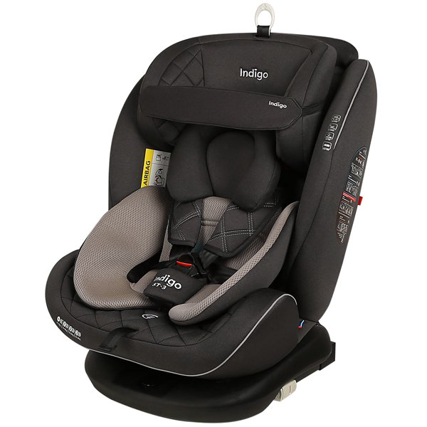 Автокресло Indigo Aero Isofix ST-3 Grey/Beige купить,NaN