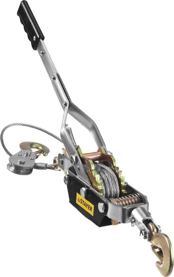 Лебедка ручная STAYER MAXPull 4310-4 3 м - ForteMarket Лебедка ручная STAYER MAXPull 4310-4 3 м купить,0