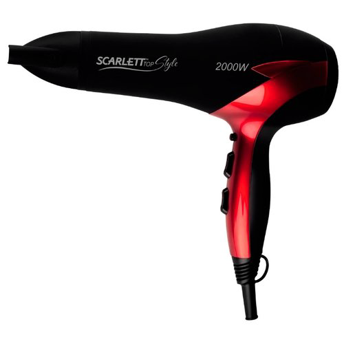 Фен Scarlett SC-HD70I47 черно-красный купить,NaN