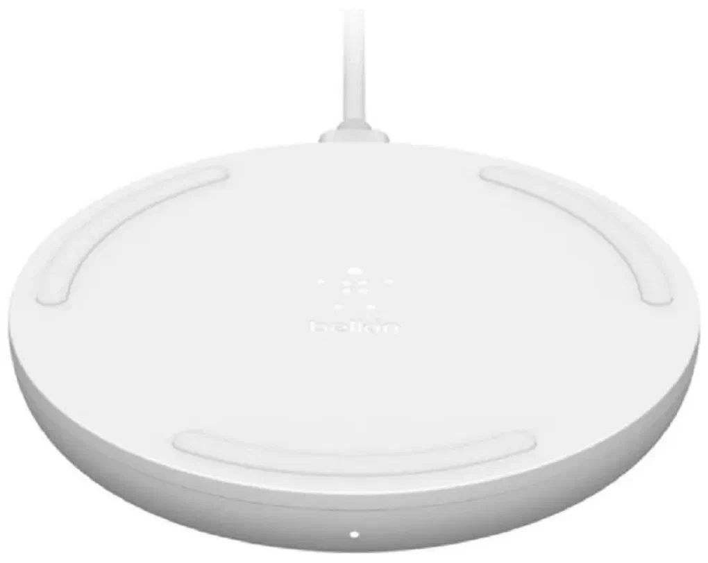 Беспроводное зарядное устройство Belkin Pad Wireless Charging Qi WIA001VFWH белое купить,NaN