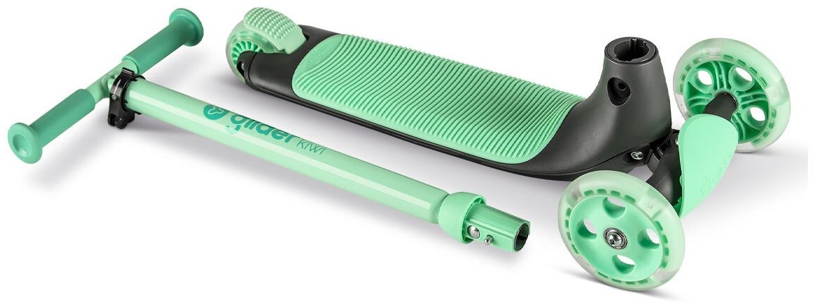 Самокат Yvolution Glider Kiwi зеленый - ForteMarket Самокат Yvolution Glider Kiwi зеленый купить,0