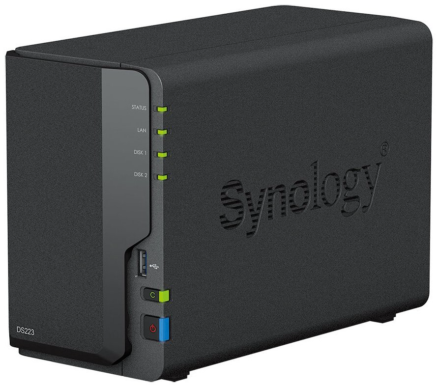 Сетевое хранилище Synology DS223 - ForteMarket Сетевое хранилище Synology DS223 купить,214990
