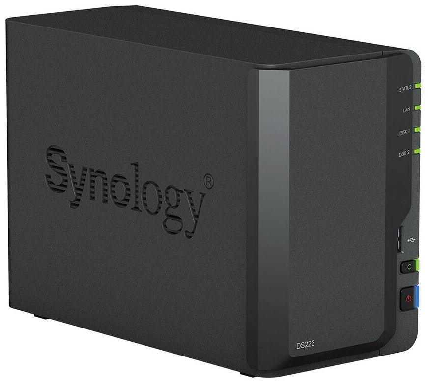 Сетевое хранилище Synology DS223 - ForteMarket Сетевое хранилище Synology DS223 купить,214990