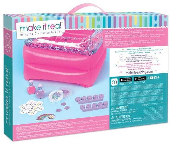 Make It Real Pamper yourself spa set лак для ногтей 8+ купить,NaN