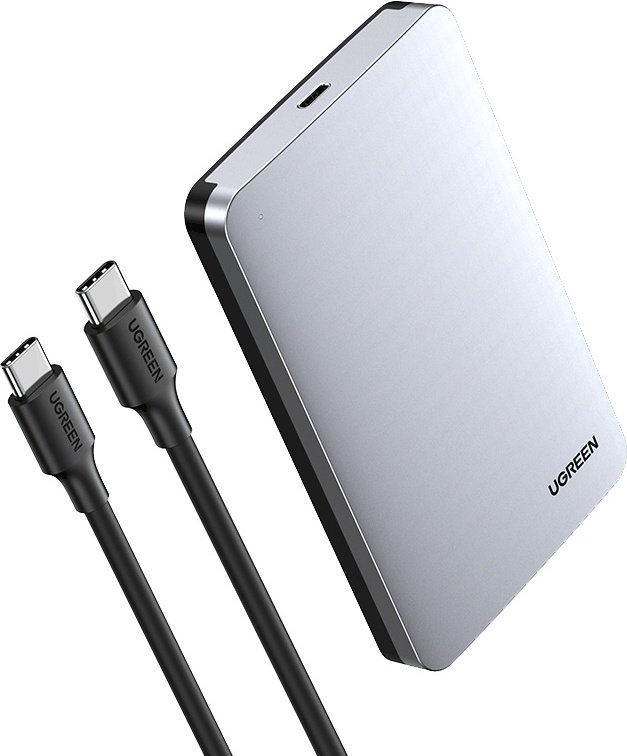 Внешний бокс Ugreen 70498 серый