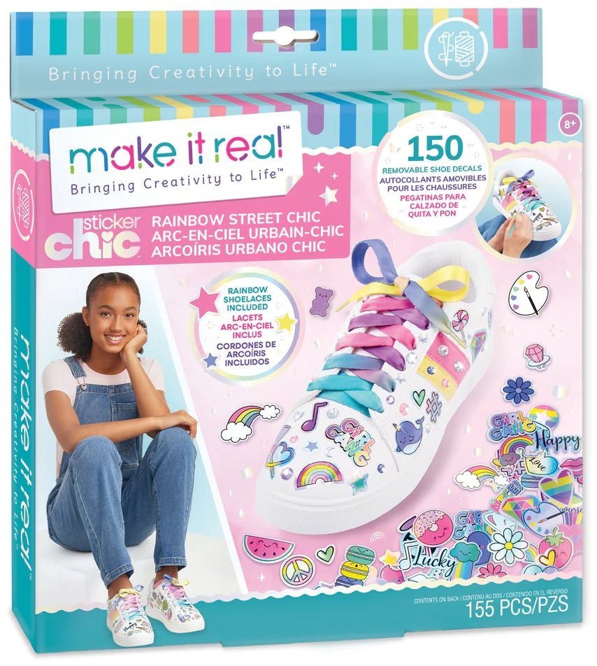 Наклейки Make It Real Sticker Chic: Rainbow Street Chic 1324MR купить,0