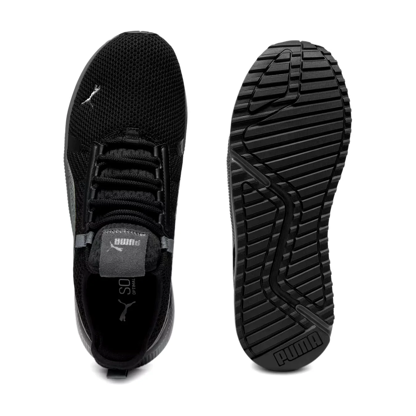 Кроссовки Puma Pacer Street Men's Wide 398768-02 black 41.5 купить,NaN