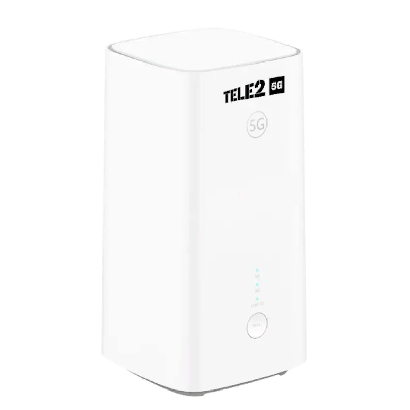 Роутер WiFi 5G Tele2 TS Indoor CPE H155-380 White + 2 Sim Card Tele2 