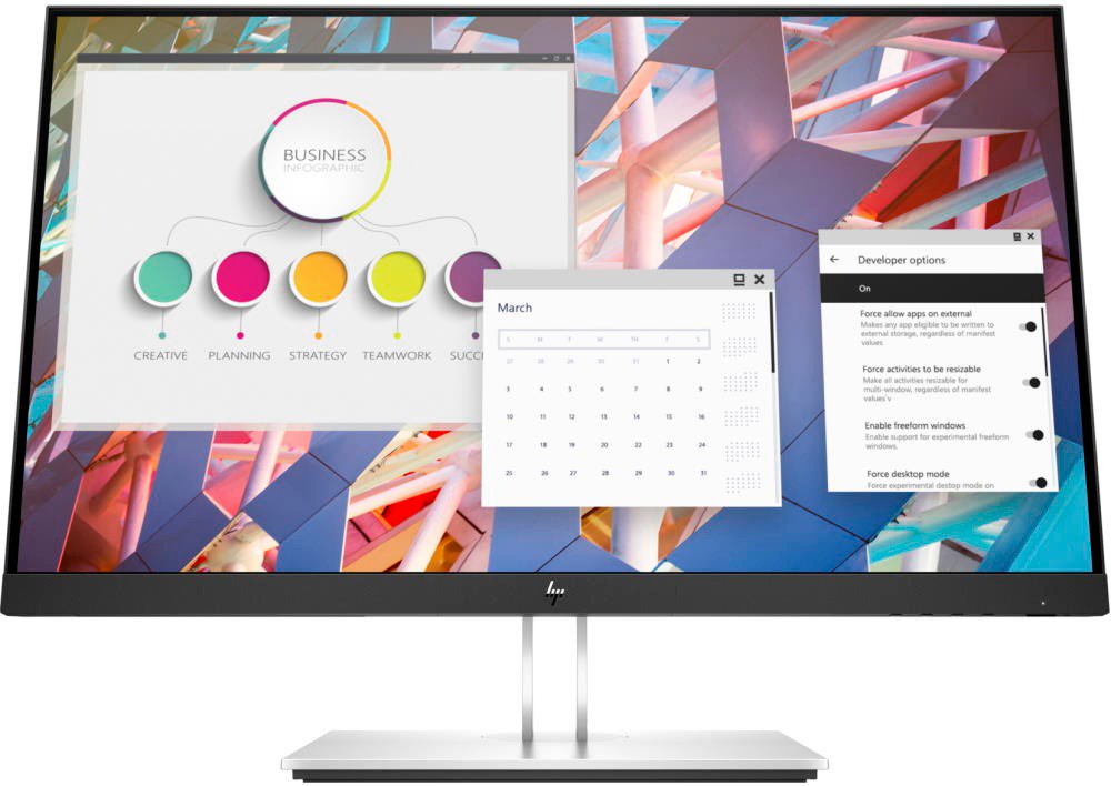 Монитор HP E24i G4 24" серый