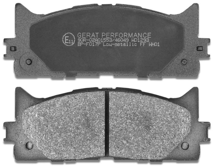 Колодки передние Gerat BP-F017P 2 шт купить,12354