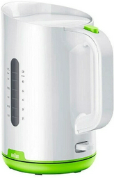 Электрочайник Braun WK1100GR 1.7л бело-зеленый