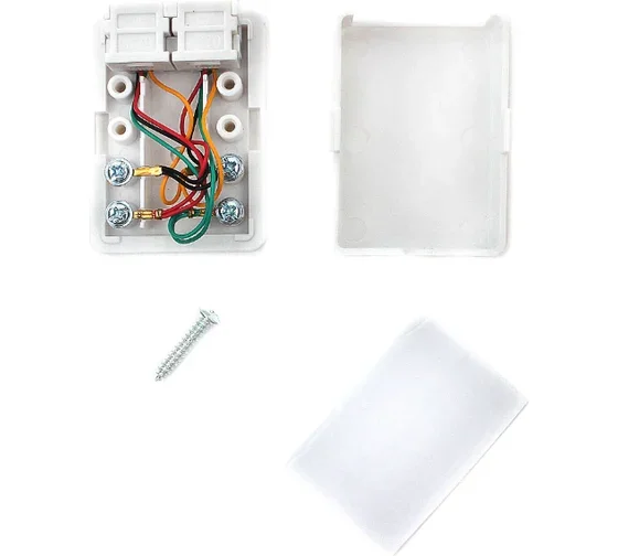 Розетка телефонная Cablexpert TA-102 RJ11 6P4C 2 порта белая - ForteMarket Розетка телефонная Cablexpert TA-102 RJ11 6P4C 2 порта белая купить,0