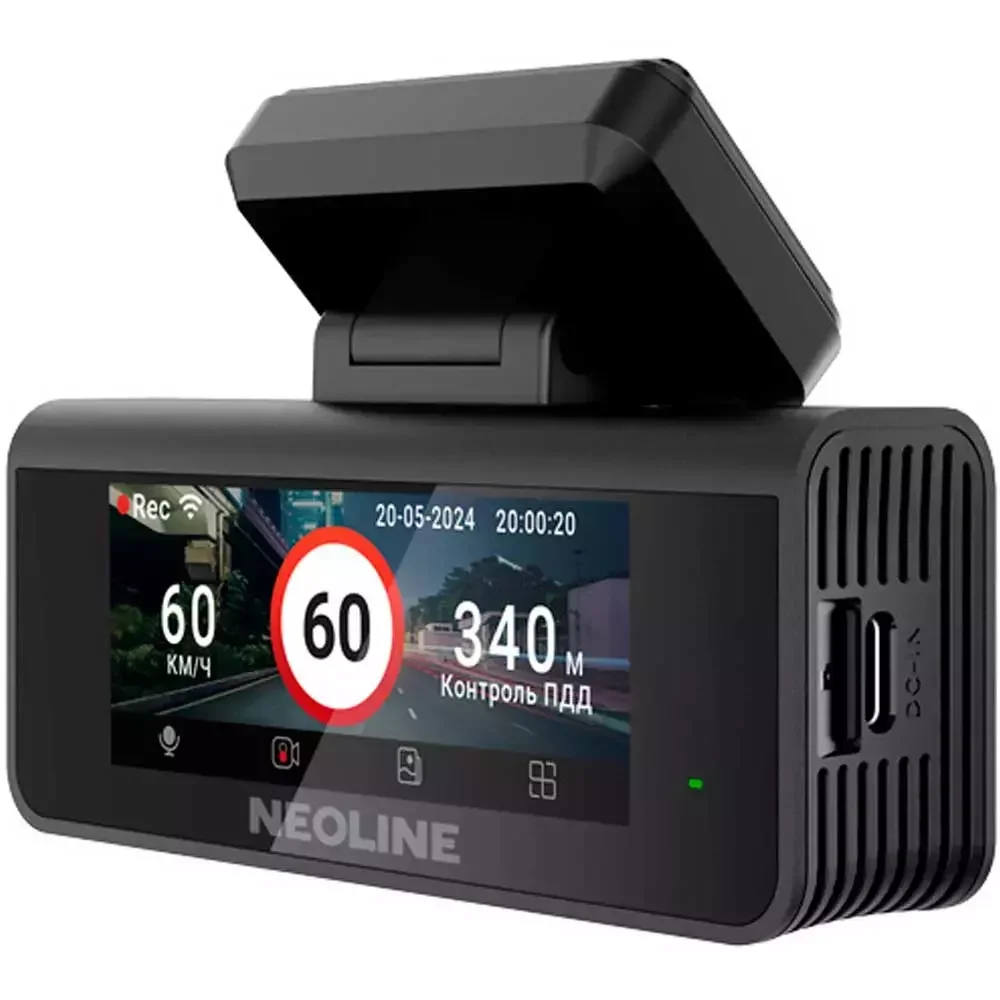Видеорегистратор NEOLINE Argus 4K Dual Black - ForteMarket Видеорегистратор NEOLINE Argus 4K Dual Black купить,0