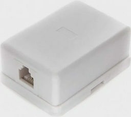 Розетка телефонная Cablexpert  TA-101 RJ-11 6P4C 1 порт белая