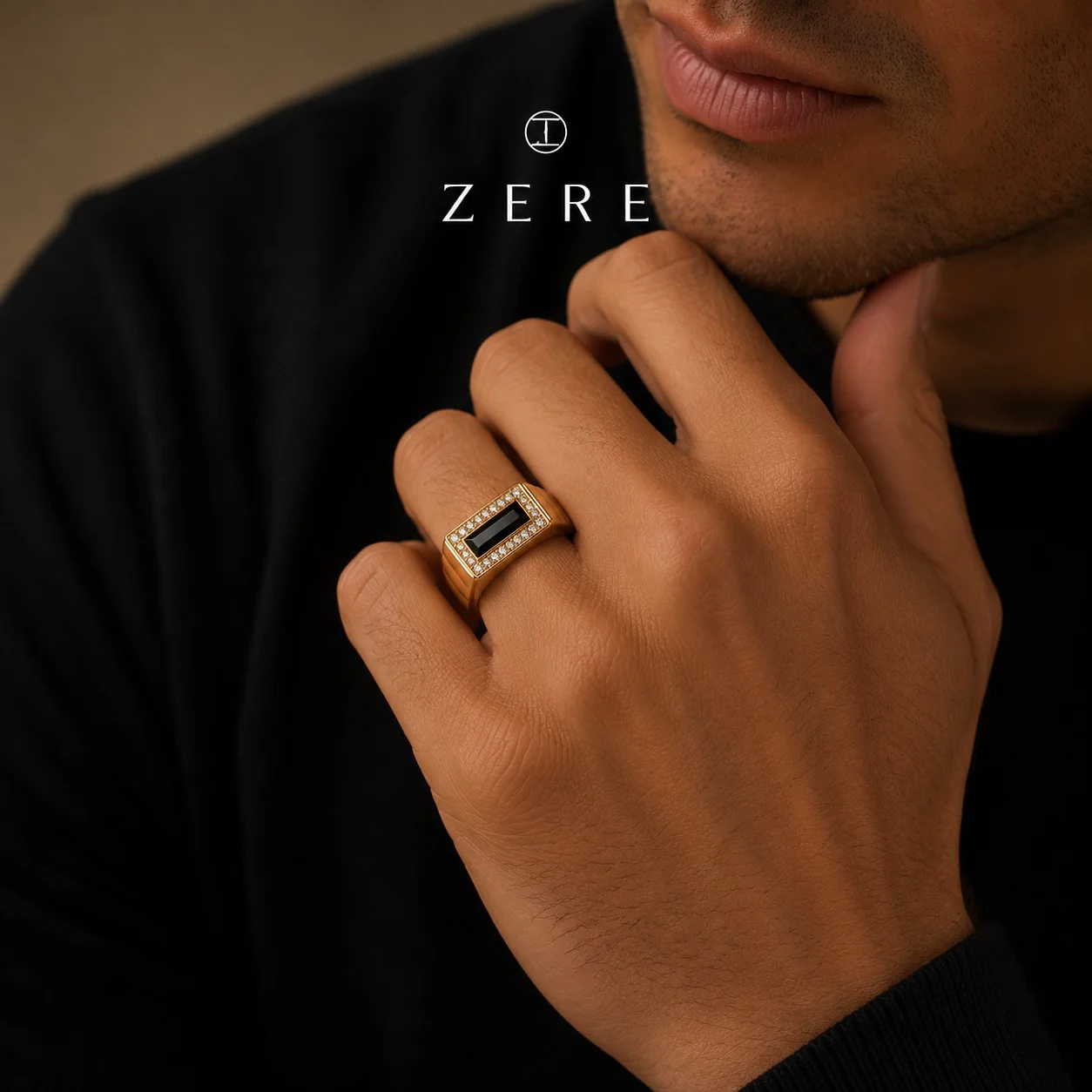 Печатка Zere ZR130612 красное золото 19.5р 3гр купить,255500