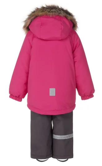 Комплект верхней одежды Kerry Merry K25417 N M3 266 черно-розовый 80-86см купить,NaN
