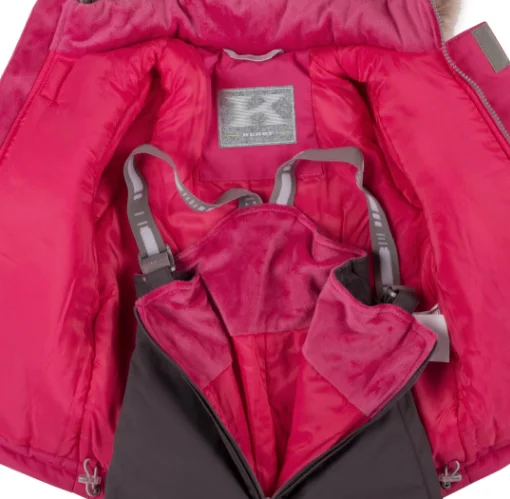 Комплект верхней одежды Kerry Merry K25417 N M3 266 черно-розовый 80-86см купить,NaN
